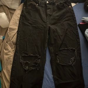 Black pants from target